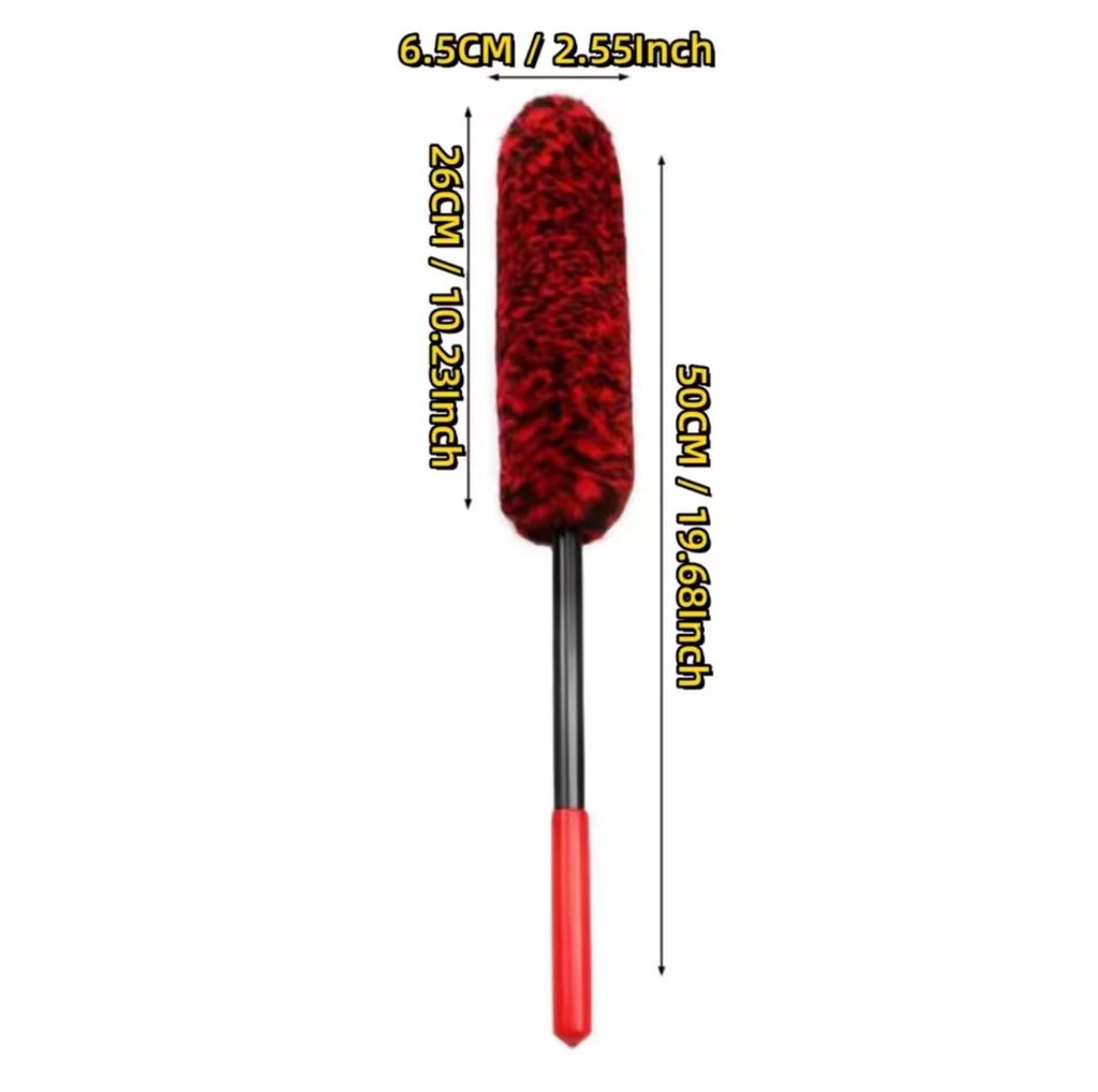 Auto Wheel Detailing Brush Bendable Wheel Woolies Car Cleaning Tools for Car Rim Tire Washing Easily Clean Hard-To-Reach Areas